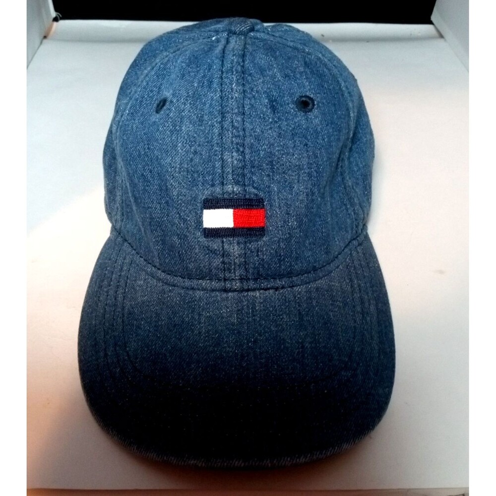 Tommy Hilfiger Denim Hat Logo Sailing Gear Spell out Netherlands